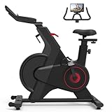 yoyomax Exercise Bike, Magnetic Stationary Bicycle, Indoor Cycling Bike - Fitness Stationary Bicycle Machine with Comfortable Seat Cushion & Digital Display with Pulse