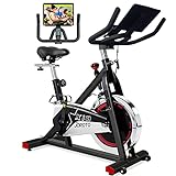 JOROTO Belt Drive Exercise Bike - Indoor Cycling Bike Stationary Cycle for Home Gym Workout (Model: updated X1S)