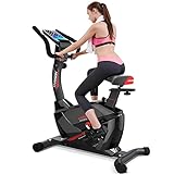 HARISON Indoor Exercise Bike Stationary with Magnetic Resistance Upright Bike for Home Office Cardio Workout